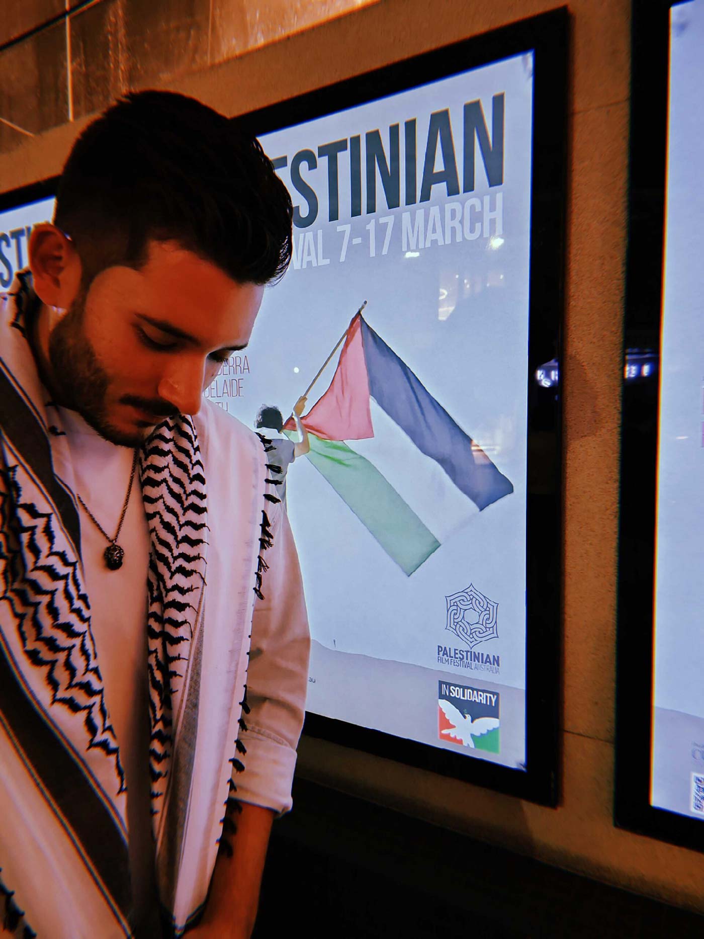 A filmmaker can come from anywhere, even in a war-torn country.